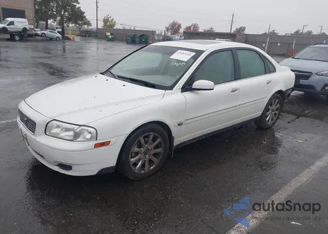 2004 Volvo S80 2.5T из США, поврежденный, VIN YV1TS59H741381899